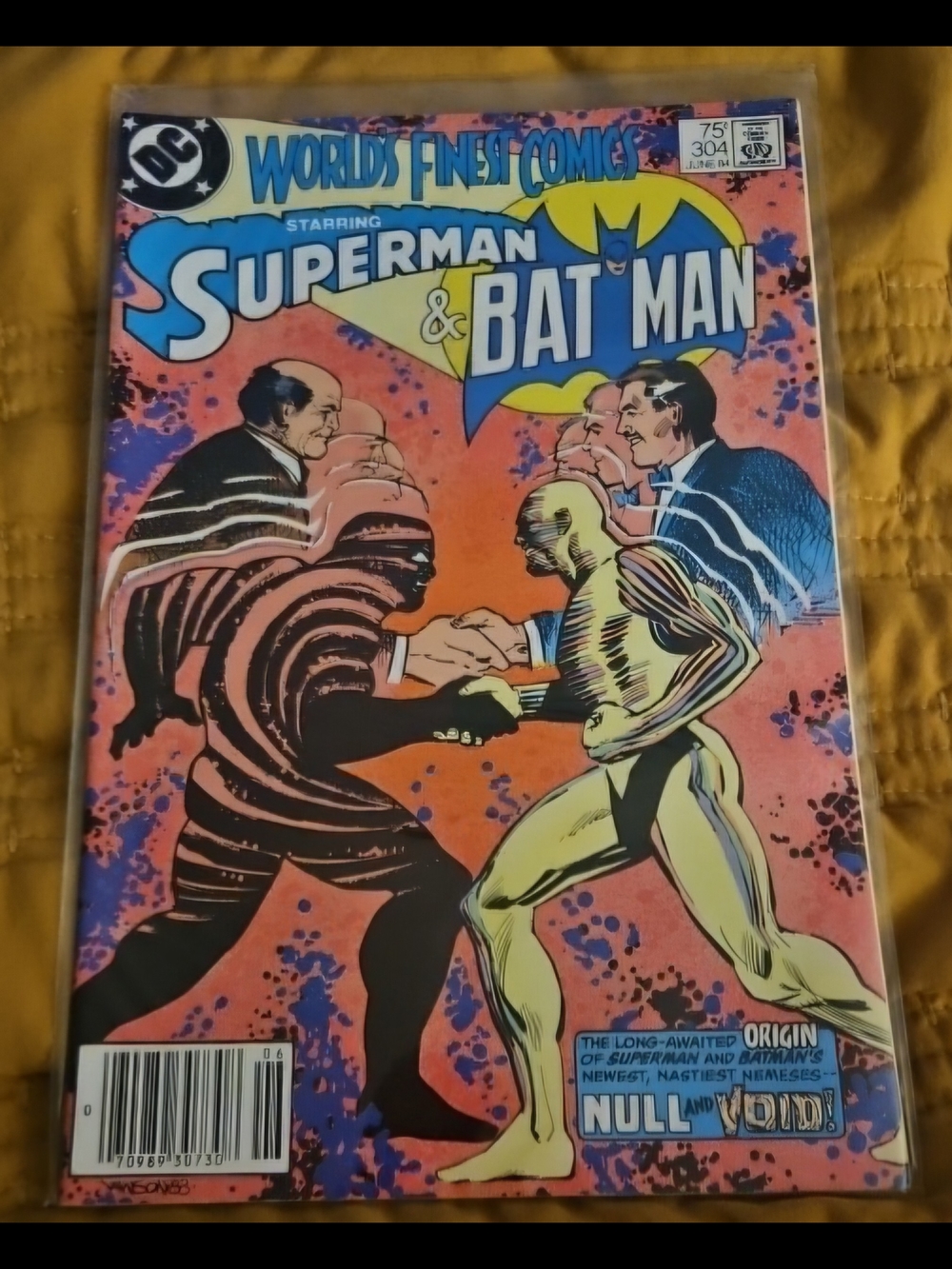 World's Finest Comics #304 1984 DC Comics Newsstand